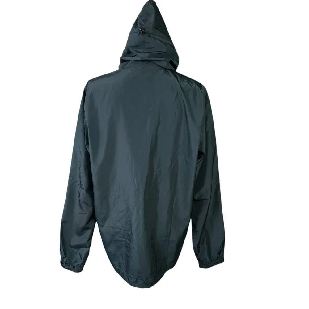 Vuori Men's Daybreak Windbreaker Lightweight Jacket in Navy Blue Size Medium